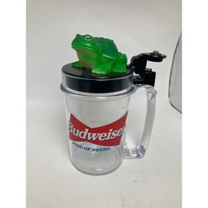 Budweiser Beer Mug Stein Frog Lid Collectible‎ Barware King of Beers